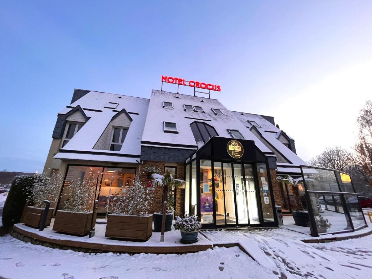 Hotel Crocus Caen Memorial Exterior foto